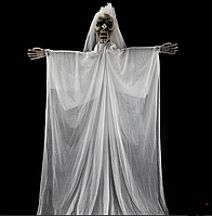 Кукла невеста 115см с LED-подсвещением страшный декор для хеллоуина или вечеринки
