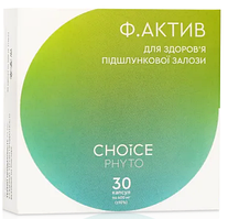 Ф.Актив, Choice, комплекс для для поджелудочной железы, 30 капсул