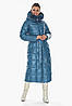 Жіноча повсякденна курточка в аквамариновому кольорі модель 59485, фото 6
