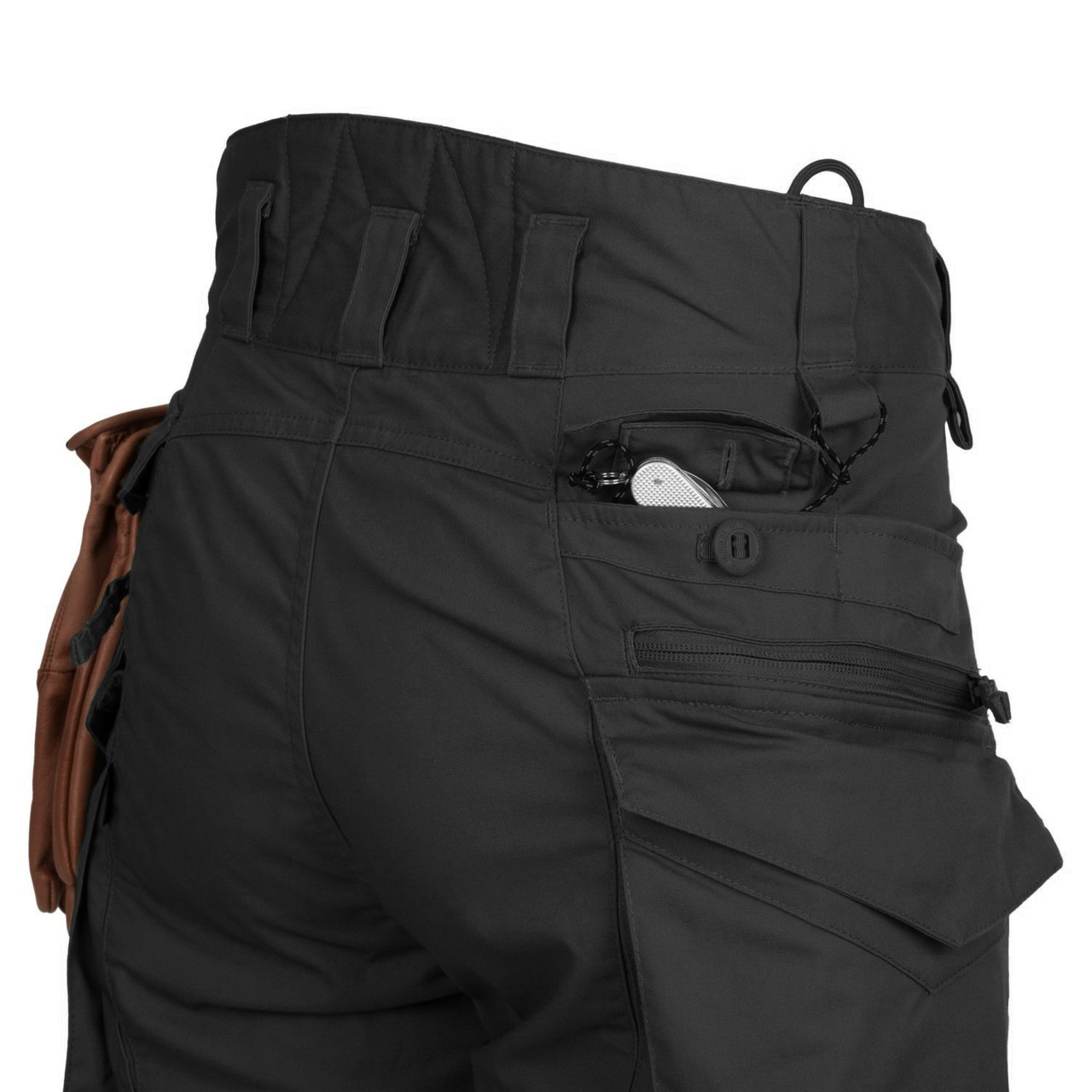 Штаны Helikon-Tex "Pilgrim Pants" из DuraCanvas, черные, размер 34/34 - фото 6 - id-p1995562443