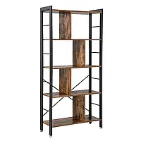 Стелаж для книг в стилі LOFT (Rack - 015.   Код: NS-970000217