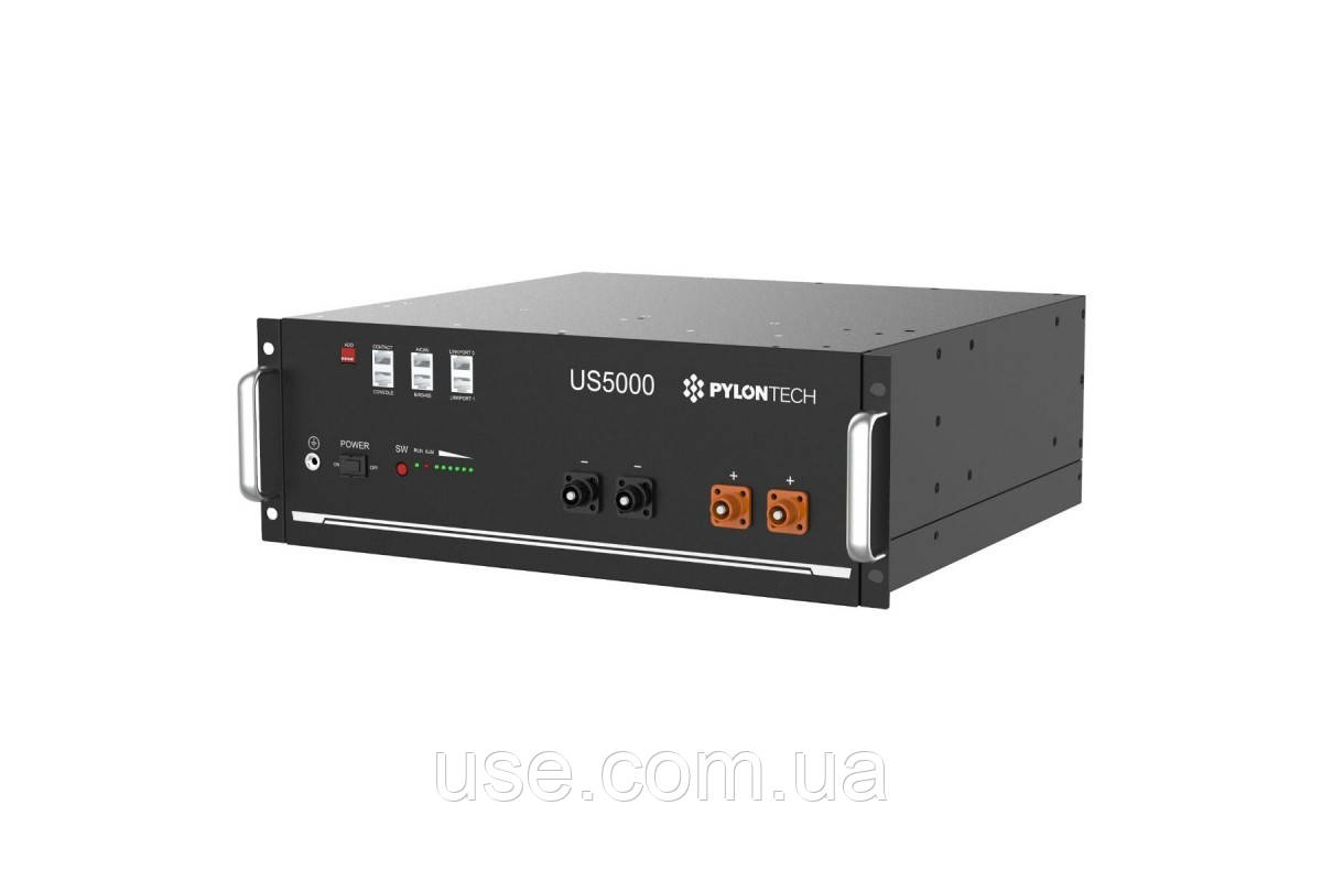 Акумулятор 48 V, Вольт, В, 100 AH, Ah, аг, Pylontech, АКБ, для інвертора, ДБЖ, літієвий акумулятор