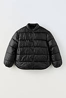 Чорна куртка від бренду ZARA (Іспанія) 120 см