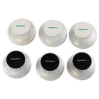 Гачки на вакуумних присосках s42 Ø40×40 мм чорний/білий (6 шт.) AQUATICA (9784282)