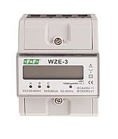 Трехфазный счетчик электроэнергии WZE-3, 80A