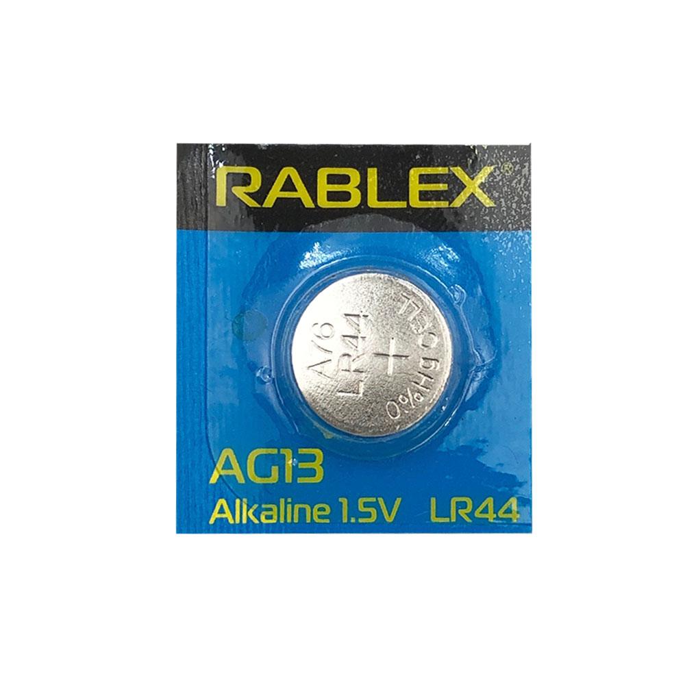 Годинникова батарейка A76 / LR1154 / LR44 / AG13 Rablex Alkaline (1шт.)