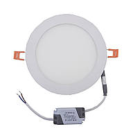 Светильник врезной LED Round Downlight 12W-220V-850L-4000K Alum TNSy