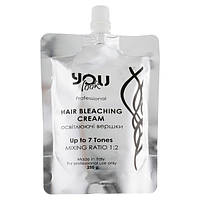 You Look Hair Bleaching Cream_Освітлюючі вершки для волосся до 7 рівнів 250мл