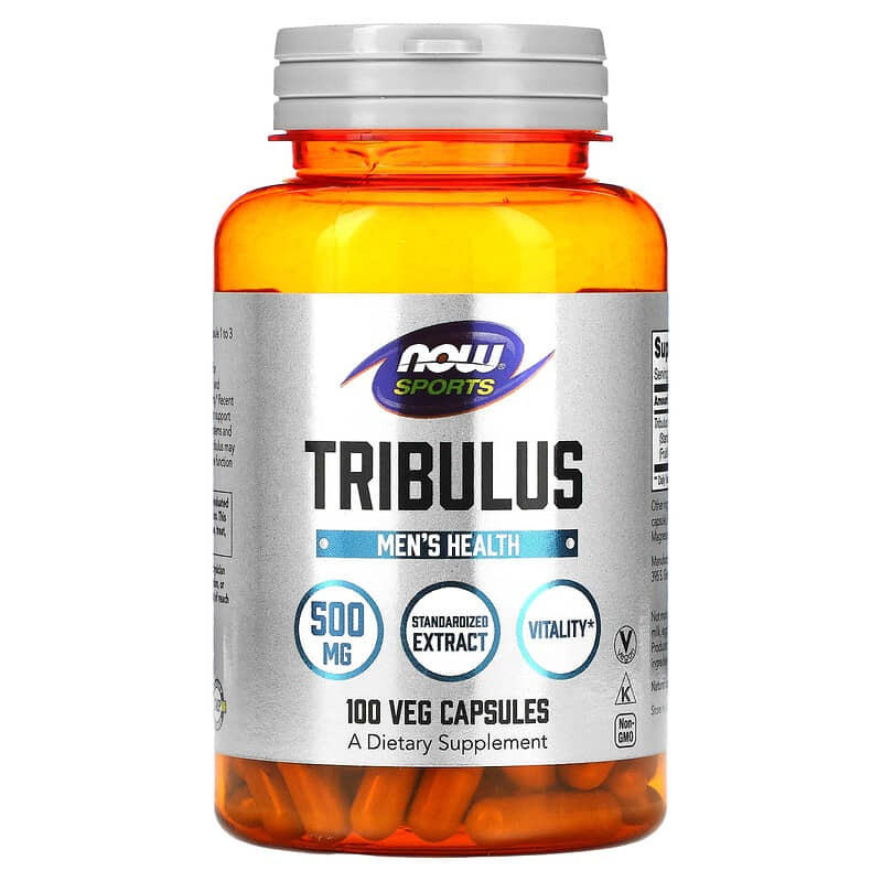Трибулус NOW Foods, Sports "Tribulus" якорці стелені, 500 мг (100 капсул)