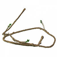 Лиана изогнутая с листьями Repti-Zoo 150 см для террариума