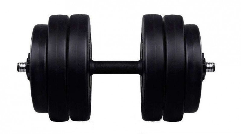 Гантель 26 кг композитна ( розбірна набірна 1 на 26 кг композитна  зі змінними дисками  )