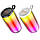 Портативна колонка зі світломузикою Hoco HC18 Colorful 360 Sound Black, фото 10