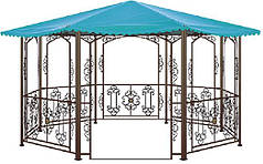 Бесідка металева