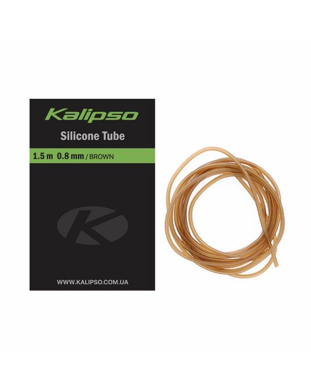 Трубка силіконова Kalipso Silicone tube 1.5м 0.5мм (цв: коричневий)