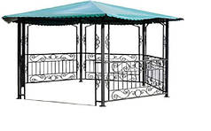 Бесідка металева