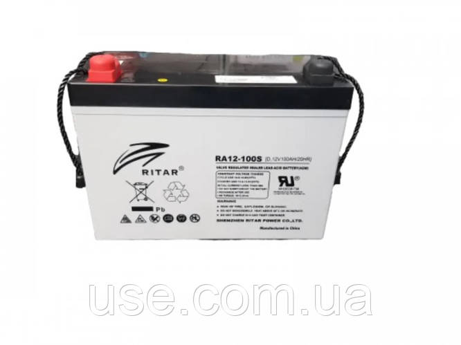 Аккумулятор для инвертора 12 V, Вольт, 100 AH, ампер часов, AGM для ...