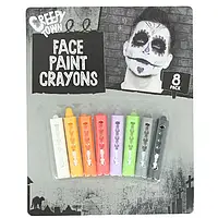 Грим на Хэллоуин Creepy Town Face Paint Crayons 8 Pack