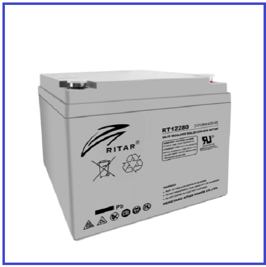 Акумуляторна батарея RITAR AGM RT12-28 12V 28Ah (166х178х125)