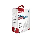 Адаптер живлення для телефона Promate Powerport-33 White, фото 5