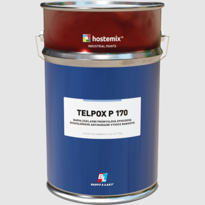 Грунтовка по металу TELPOX P170 епоксидна, товстошарова, швидковисихаюча (25 кг), Teluria