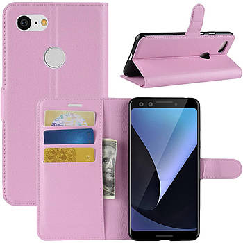 Чохол-книжка Litchie Wallet для Google Pixel 3 Light Pink