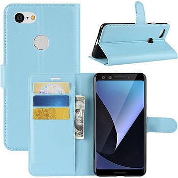 Чохол-книжка Litchie Wallet для Google Pixel 3 Light Blue