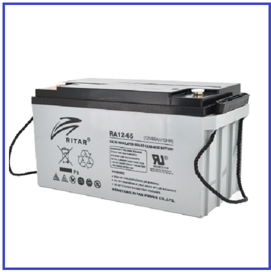 Акумуляторна батарея RITAR AGM RA12-65 12V 65Ah (350х167х182)