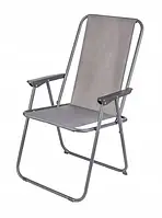 Крісло садове MatMay Enock сіре метал