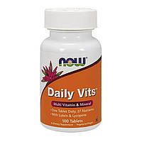 Мультивитамины (Daily Vits) 100 таблеток NOW-03770