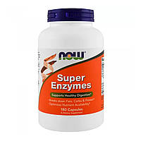 Пищеварительные ферменты (Super Enzymes) 180 капсул NOW-02964