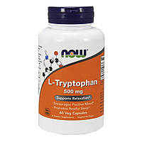 Л-Триптофан (L-Tryptophan) 500 мг 60 капсул NOW-00166