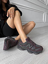 Жіночі Кросівки New Balance 9060 Truffle Rich Earth Violet Grey / Нью Беланс 9060 Траффл Фіолетові з Сірим, фото 4