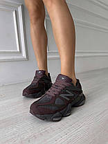 Жіночі Кросівки New Balance 9060 Truffle Rich Earth Violet Grey / Нью Беланс 9060 Траффл Фіолетові з Сірим, фото 6