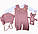 Лялька Реборн Reborn 55 см вініл-силіконова Вікторія в наборі з соскою, пляшкою, іграшкою.  Можна купати, фото 9