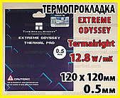 Термопрокладка Termalright ODYSSEY 12.8W 0.5мм 120x120 для відеокарти процесора термоінтерфейс