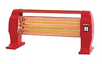 Обогреватель инфракрасный напольный Vilgrand VQ4812R, три уровня нагрева, 1.2 кВт, до 16 м2, красный