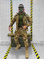 Форма мультикам зсу осенняя, костюм тактический softshell, военная форма камуфляж утепленная xz590