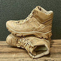 Зимние тактические ботинки для военных, берцы из натуральной кожи, мех. Размер 45 (29 см)