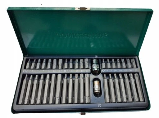 Набір пазових ключів Jonnesway S29H4140S 40 ЕЛ., фото 1