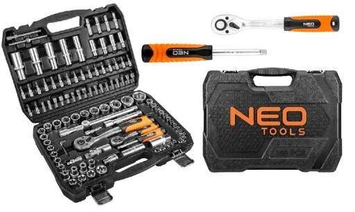 Набір 108 ключів 1/2" 1/4" NEO Tools 10-212, фото 1