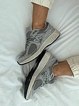 Жіночі Кросівки New Balance 2002R Grey / Нью Беланс 2002Р Сірі, фото 4