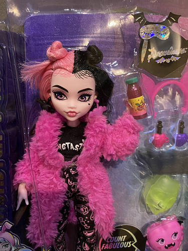Кукла Монстер Хай Дракулаура пижамная вечеринка Monster High Draculaura ...