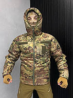 Военная демисезонная куртка зсу, теплая камуфляжная куртка, куртка армейская мультикам утепленная