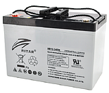 Акумуляторна батарея RITAR AGM HR12-340W 12V 90Ah (306х168х210(215), фото 3