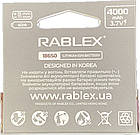 Акумуляторна Li-ion батарейка 18650 2800 RABLEX 3.7V із захистом для ліхтарів, павербанків, фото 2