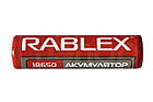 Акумуляторна Li-ion батарейка 18650 2800 RABLEX 3.7V із захистом для ліхтарів, павербанків, фото 5