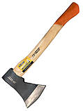 Сокира господарська універсальна з дерев'яною ручкою, 1 кг., фото 2