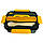 Ланч бокс на 3 відсіки з ложкою та паличками KAANDI Чорно-жовтогарячий, контейнер для їжі | контейнер для еды, фото 8