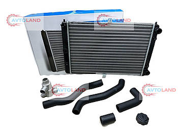 Радіатор ВАЗ 2108-099, 2113-15 алюм., основний Карбюраторний/Інжеторний