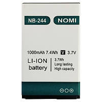 Акумулятор Original Nomi i244, NB-244 (1000 mAh)